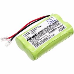 Universal Replacement Cordless Phone Battery (2.4V, 600mAh, NiMH)
