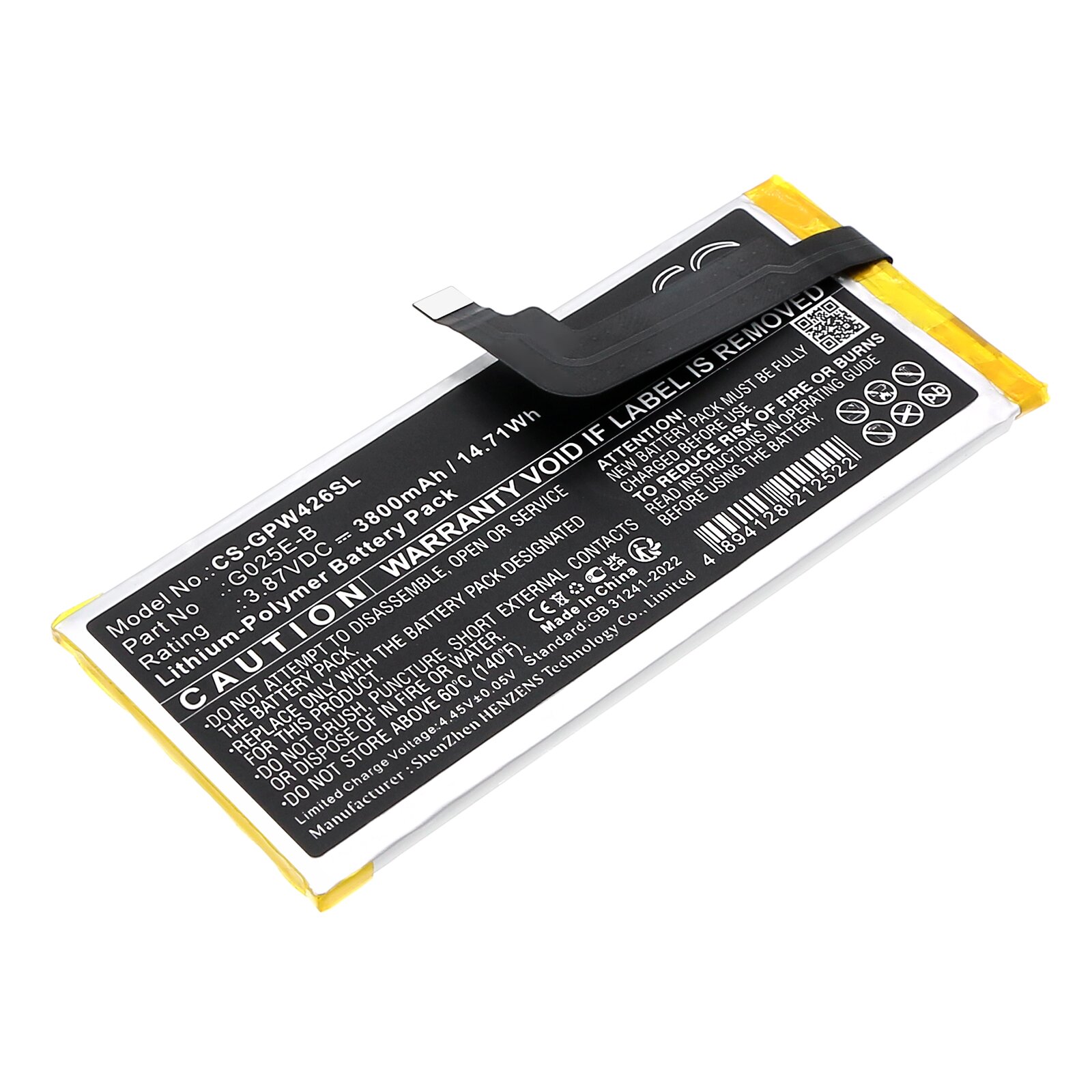 Replacement Google Pixel 4A 5G Cell Phone Battery | Battery Mart