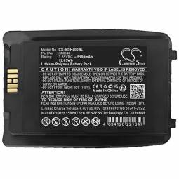 Replacement Mindeo HMD40 Barcode Scanner Battery