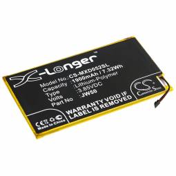 Replacement Motorola JW50 Cell Phone Battery (3.85 Volt, 1900 mAh)
