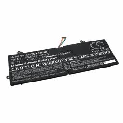 Replacement Toshiba PA5325U-1BRS Laptop Battery (7.7 Volt, 4550 mAh)