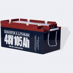 Dakota Lithium 48V 105Ah LiFePO4 Golf Cart Deep Cycle Battery - 5.12kWh