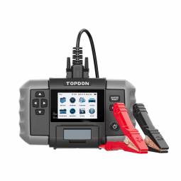 TOPDON BT600 Plus Professional 2-in-1 Battery & Resistance Tester (6V/12V/24V) with Built-in Printer