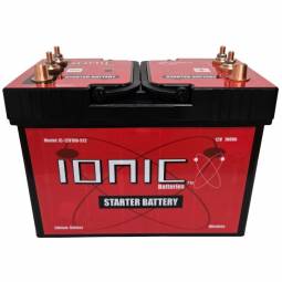 Ionic Group 31 LiFePO4 Diesel Battery w/ Heater | 3000 CA / 1800 CCA | Semi Truck & Heavy Equipment