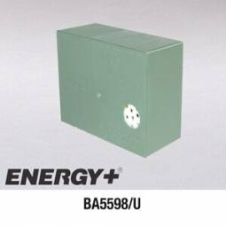 Saft BA-5598/U Military Battery | 14.4V Lithium for PRC-25, PRC-77, NSN 6135-01-034-2239