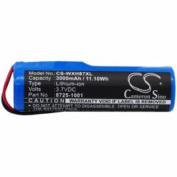 Replacement Wella Eclipse Clipper Cordless Razor Battery (3.7 Volt, 3000 mAh)