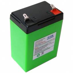LiFePO4 Rechargeable Battery | 6V 5.4Ah 32.4Wh - Lead Acid Replacement, UN38.3 Passed