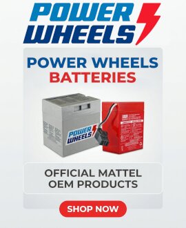 Official Power Wheels Batteries - Shop Now