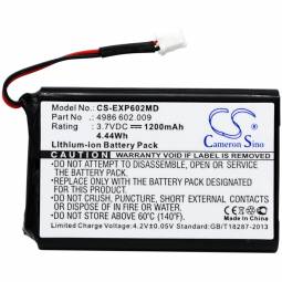 Replacement Eppendorf Stream, Xstream Medical Battery (3.7 Volt, 1200 mAh)