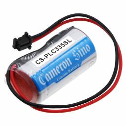 Replacement Mitsubishi CR17335SE-R PLC Battery (3 Volt, 1800 mAh)