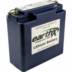 EarthX ETX680 Lithium Battery for Experimental Aircraft & Race Car with 60 Amp Alternator Or Less