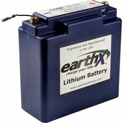 EarthX ETX900 Lithium Battery for Experimental Aircraft & Race Car with 80 Amp Alternator Or Less
