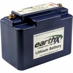 EarthX ETZ14C Lithium Snowmobile & Powersports Battery