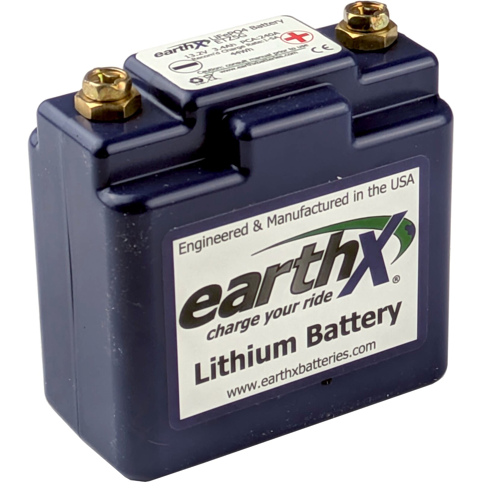 EarthX ETZ5G Lithium Dirt Bike Battery | Battery Mart