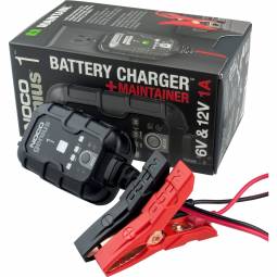 NOCO GENIUS1 6V/12V 1-Amp Smart Battery Charger, Maintainer & Desulfator