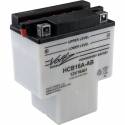 HYB16A-AB Dry Charge Battery: Acid Required