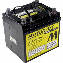 Motobatt MBTZ26RHD 12V AGM Battery - 585 CCA, Group 26R