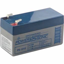 12 Volt 1.2 Ah Sealed Lead Acid Rechargeable Battery - F1 Terminals