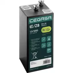 Cegasa E/Z8 1.5V 1200Ah Zinc-Air Alkaline Battery