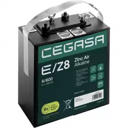 Cegasa E/Z8 6/600 6V 600Ah Zinc Air Alkaline Battery