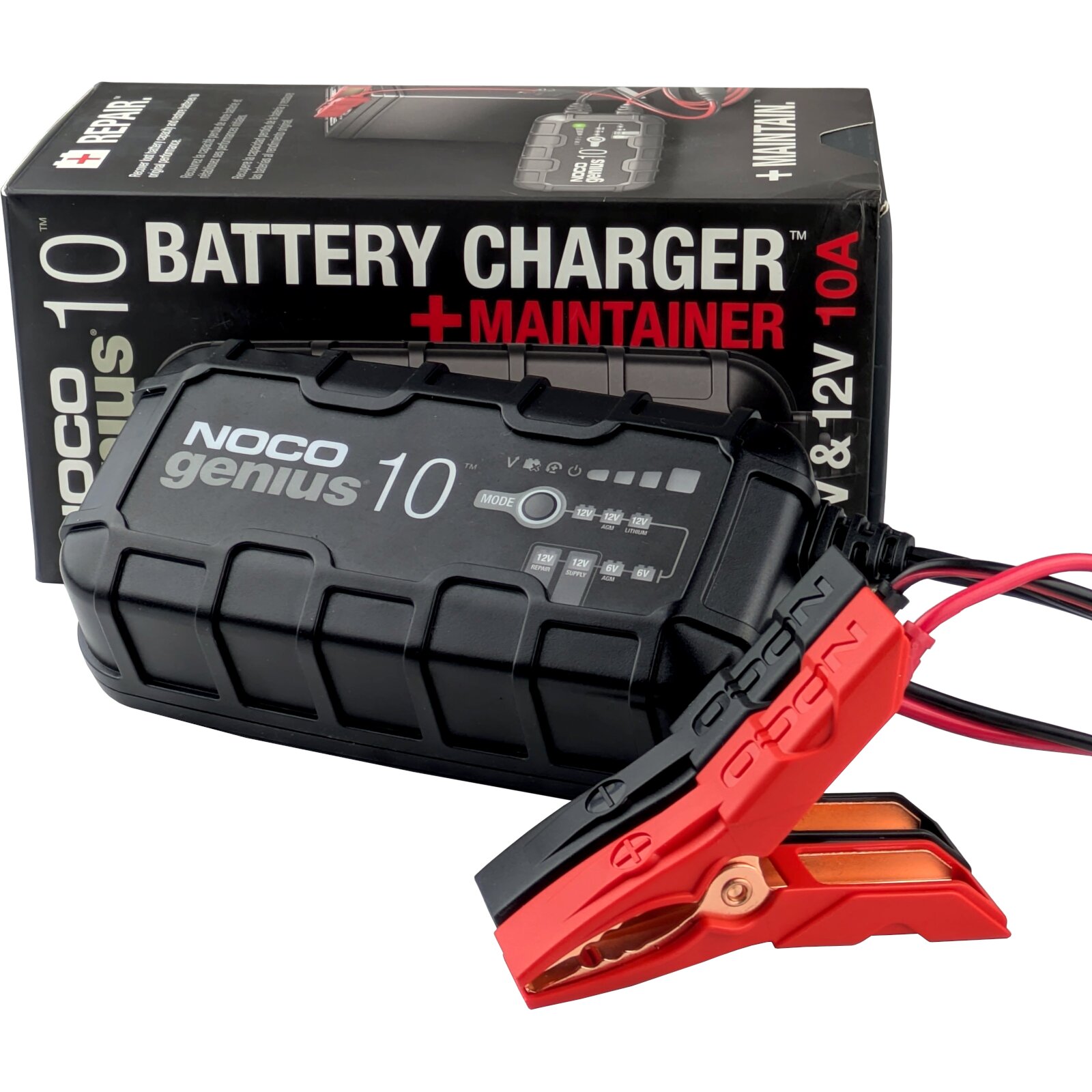NOCO GENIUS10 6V/12V 10-Amp Smart Charger | Battery Mart
