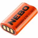 NEBO Luxtreme 9000mAh Rechargeable Replacement Battery (2x21700)