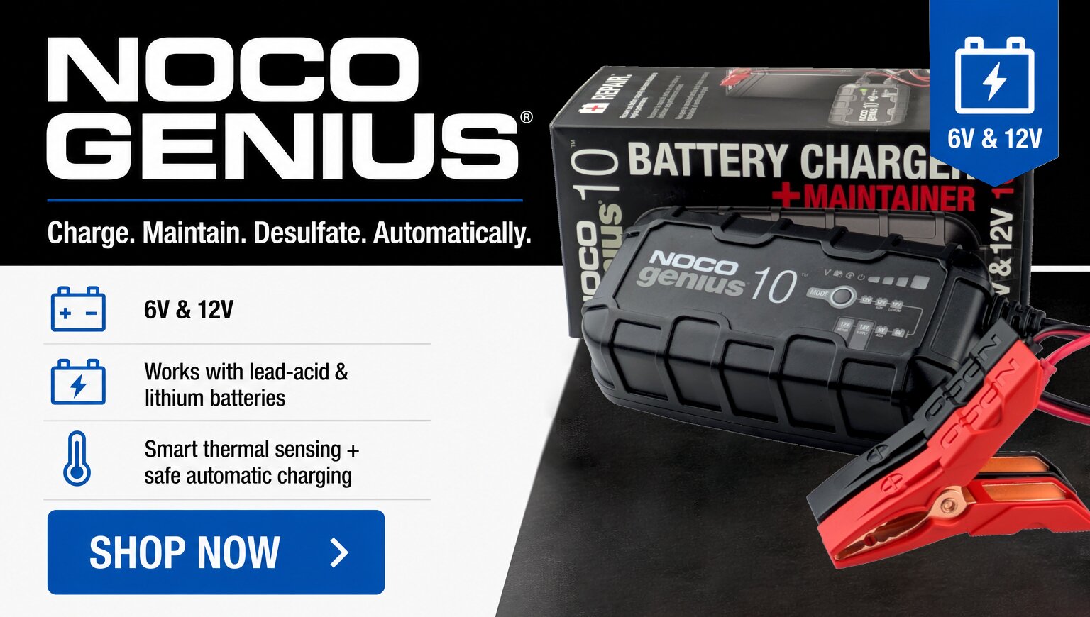 Shop NOCO Genius Chargers