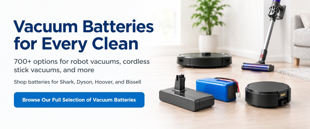 Shop All Vacuum Batteries