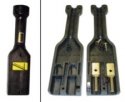 DC Male Charger Plug - Two Prong, Injected