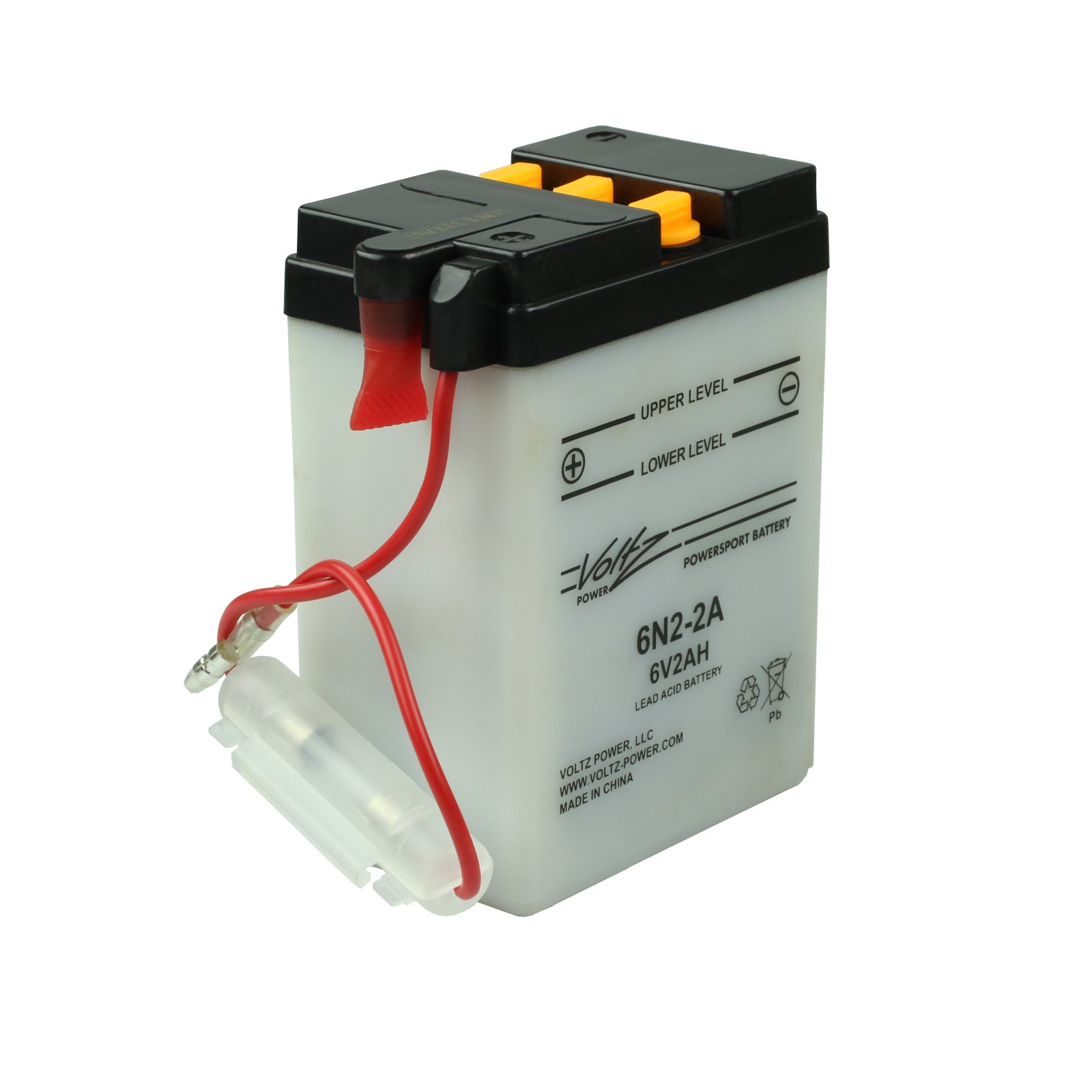 6N63B Dry Charge Battery Acid Required