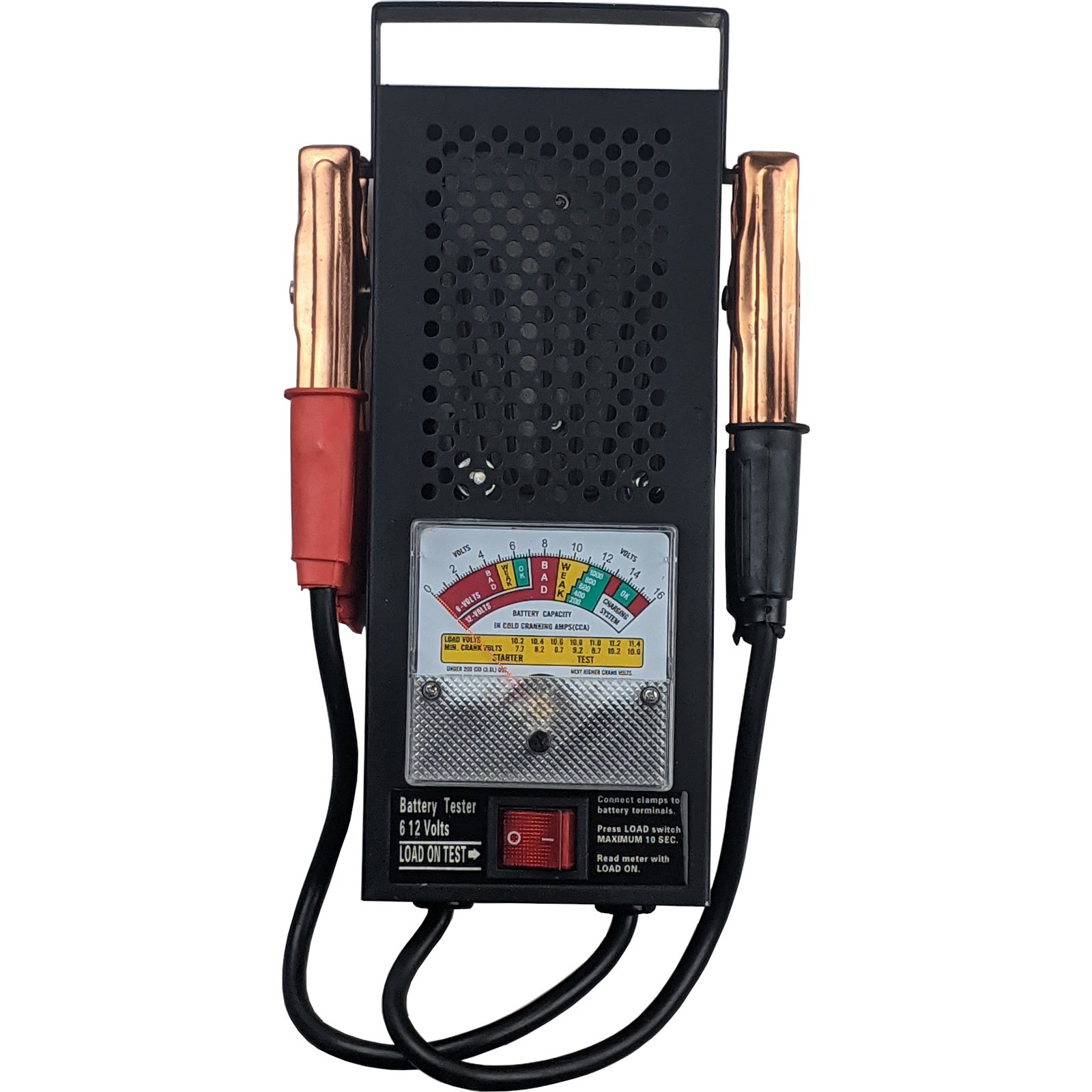 6 & 12 Volt Battery Tester B1100 Battery Load Tester Battery Mart