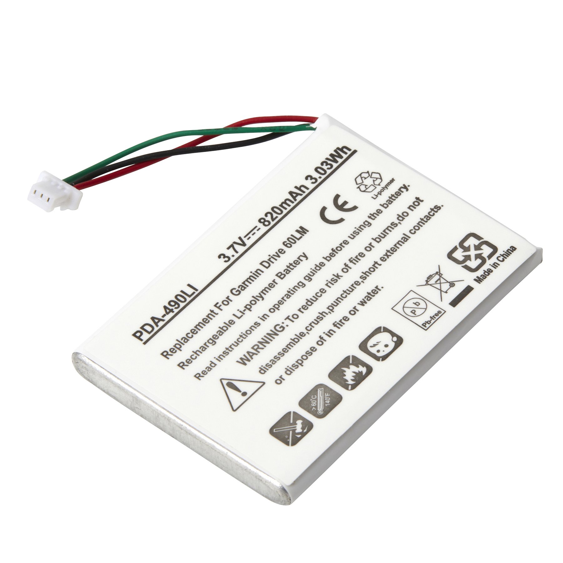 Replacement Garmin 3610005608 GPS & Dog Collar Battery Battery Mart