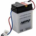 6N2A-2C-3 Dry Charge Battery: Acid Required