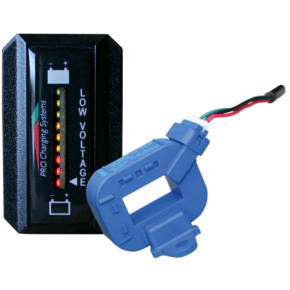 Dual Pro Lithium Battery Fuel Gauge 12V 48V (Vertical) Battery Mart