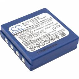 Replacement Abitron, HBC, Hetronic Crane Remote Control Battery (6V, 0.7Ah, NiMH)