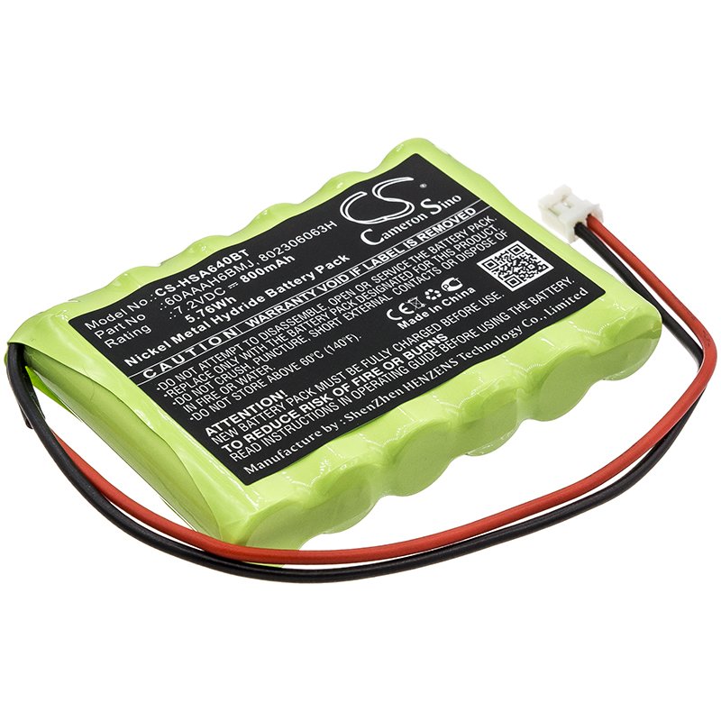 Replacement Yale Alarm System Battery (7.2V, 800mAh, NiMH) Battery Mart