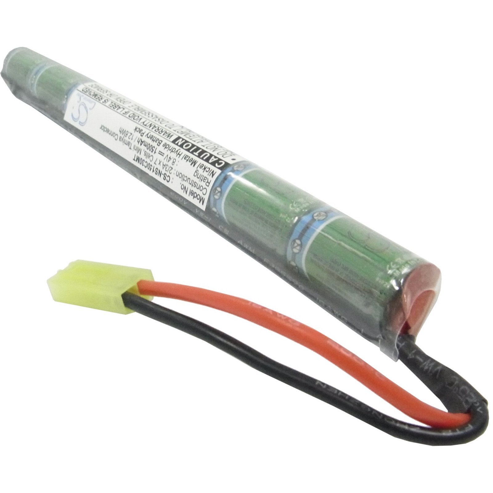 8.4V 2/3AA Airsoft Battery with Mini Tamiya Connector [7 Cell