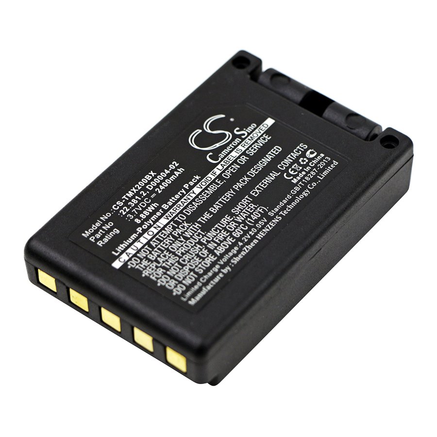 Replacement Teleradio Crane Remote Control Battery (3.7V, 2.4Ah, LiIon