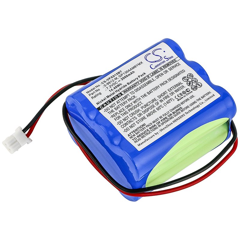 Replacement SecureLinc & More Alarm System Battery (7.2V, 2000mAh, NiMH