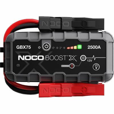 NOCO BOOSTX GBX75 バッテリー充電　一度だけ使用 NOCO Boost X GBX75 2500A 12V UltraSafe Lithium Jump Starter