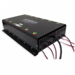 Quick Charge 12V, 10A Industrial Multi-Bank Charger [10 Banks]