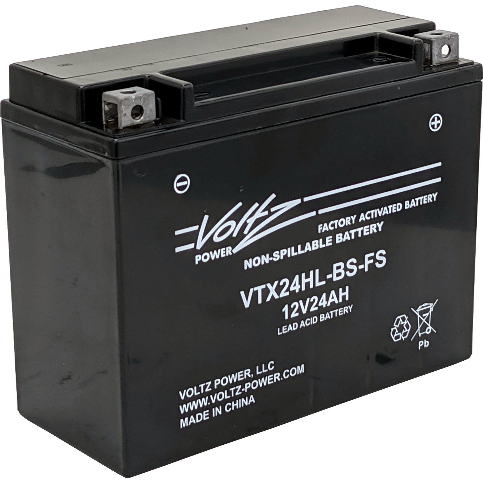 Replacement YTX24HL-BS AGM Maintenance Free Battery