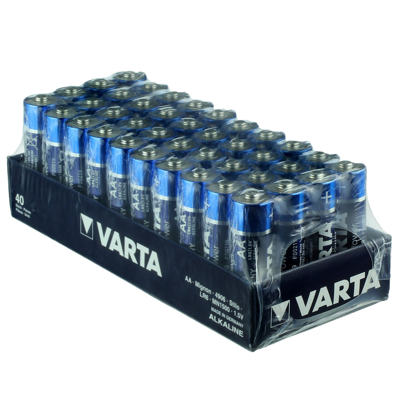 Varta AA Batteries AA Batteries 40 Pack Battery Mart