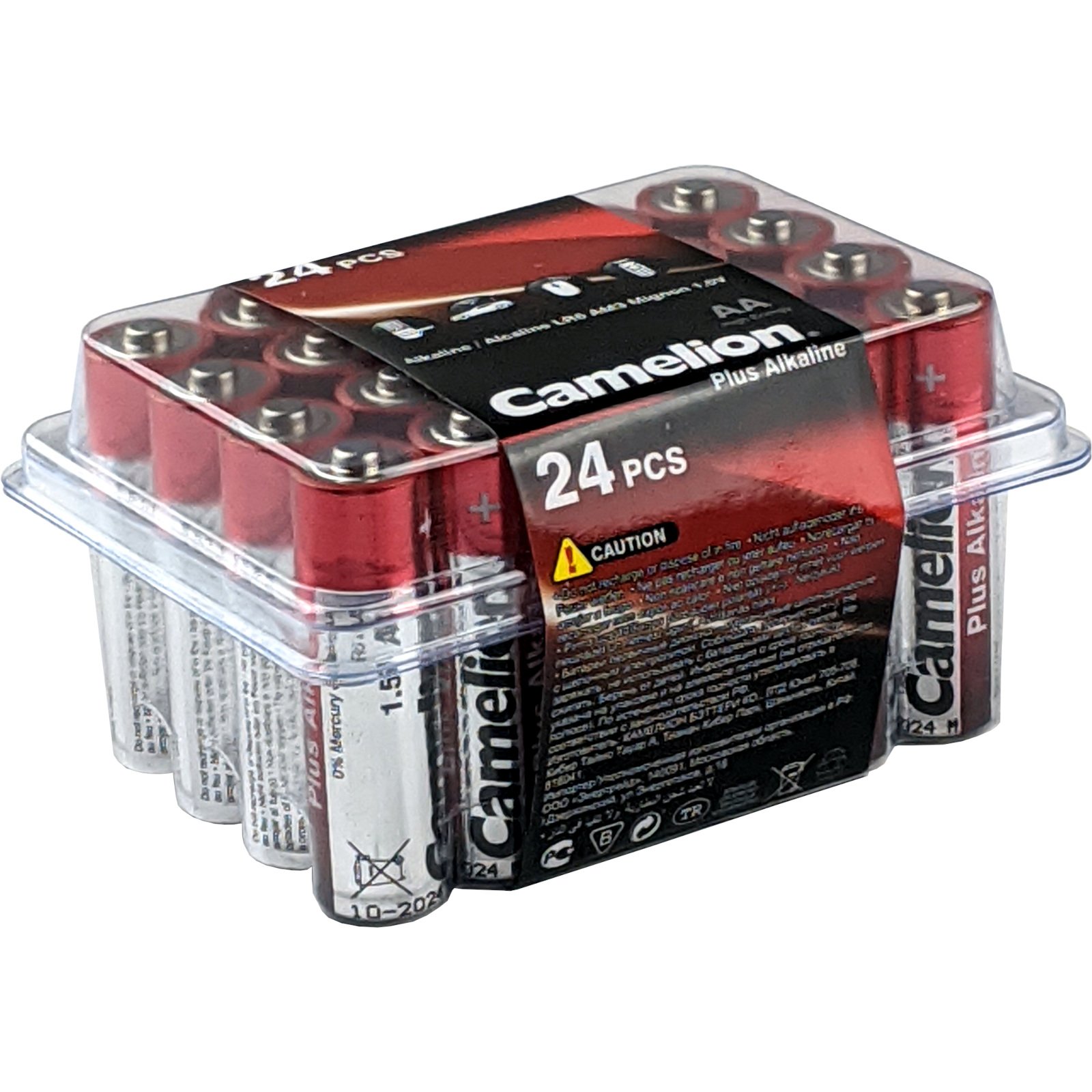 [24 Pack] Camelion AA Plus Alkaline Batteries Battery Mart