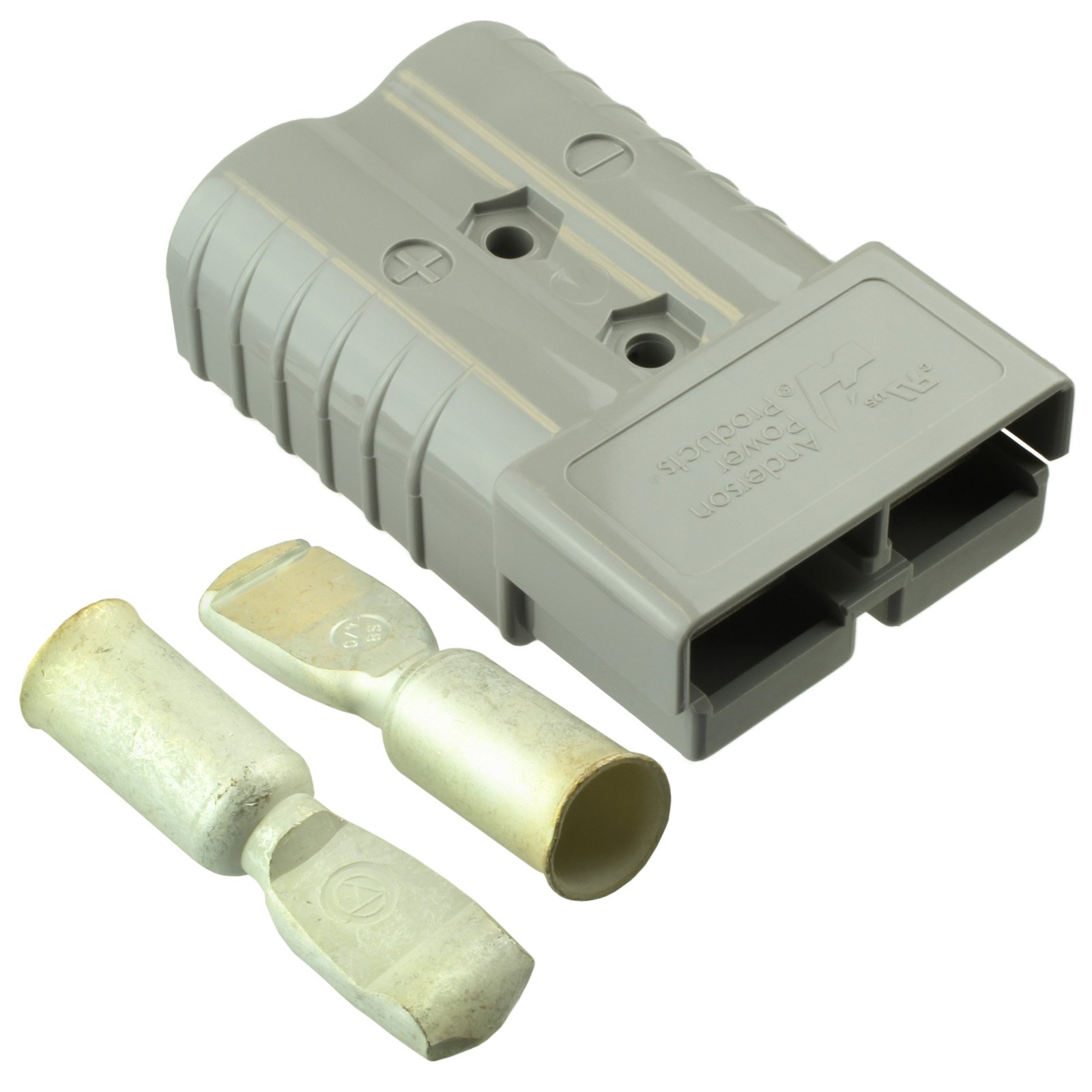 6320G2 SB® 350 Gray Connector: #4/0 Gauge | Battery Mart