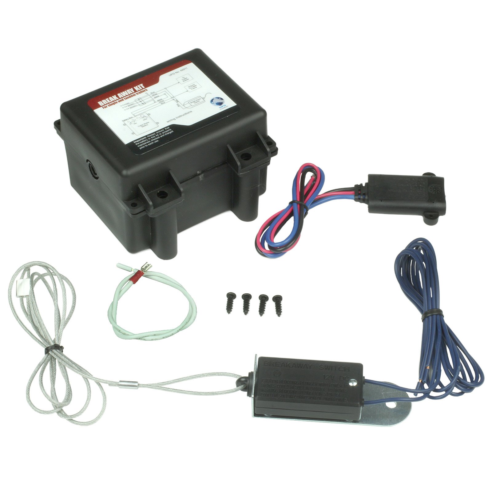 Break Away Kit with Box Switch and Charger Battery Mart