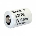 Exell S27PX 6 Volt Silver Oxide Photo Battery