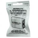 Ultralife 9-Volt Lithium Battery with Foil Pack