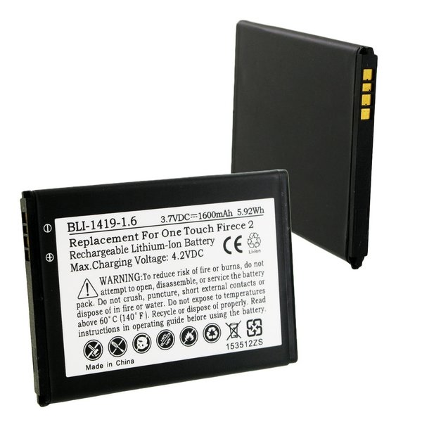Replacement Alcatel TLI020F2 Cell Phone Battery
