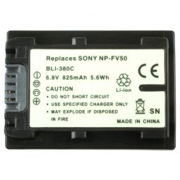Replacement Sony NP-FV30, NP-FV50, NP-FV70, NP-FV100 Camera Battery